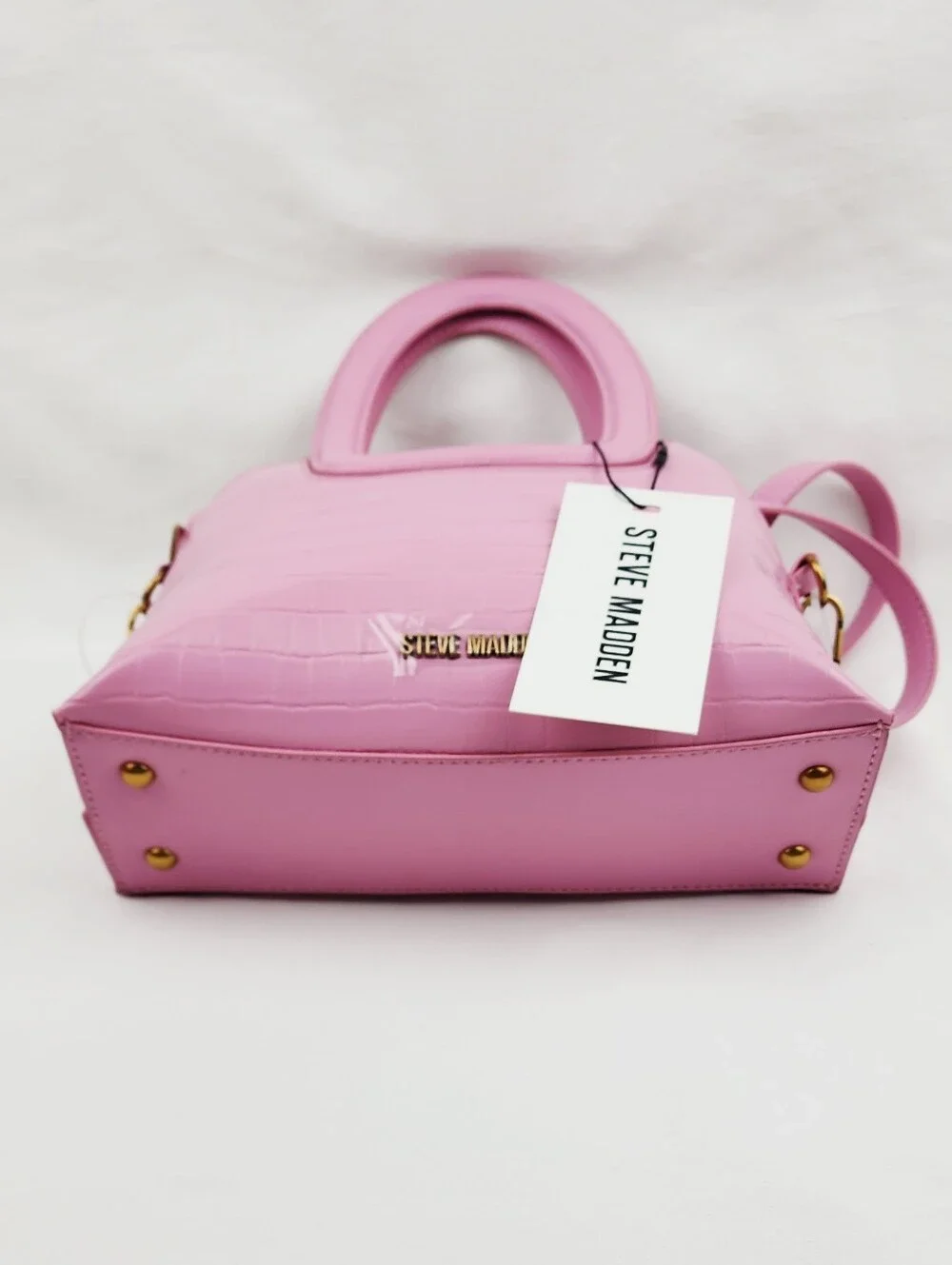 Steve Madden BTally Light Pink Satchel Handbag
